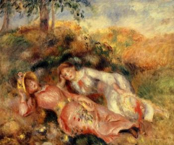 Pierre Auguste Renoir : Reclining Women